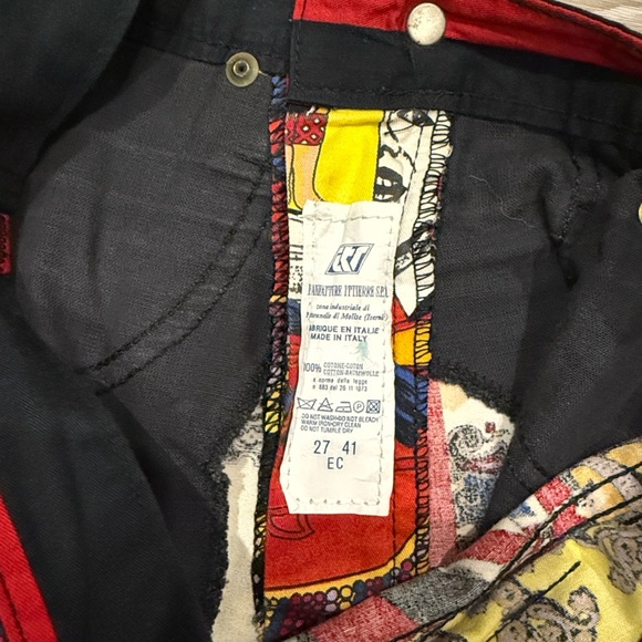 1990s Beatles Versace Jeans Couture Pants - Picture 6 of 10